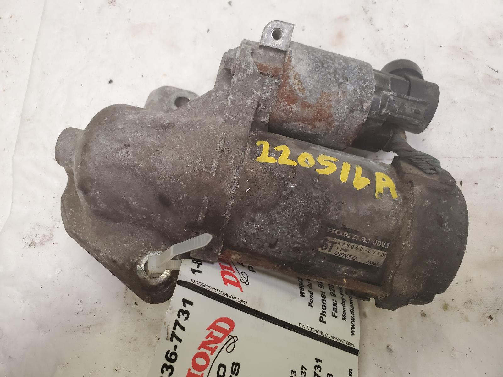 Starter Motor for Honda and Acura vehicles