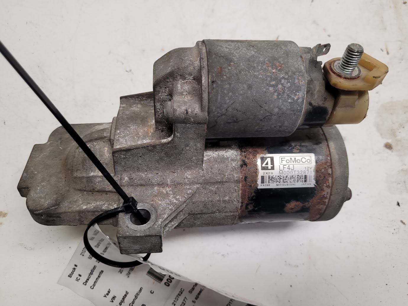 Starter Motor for Mazda vehicles