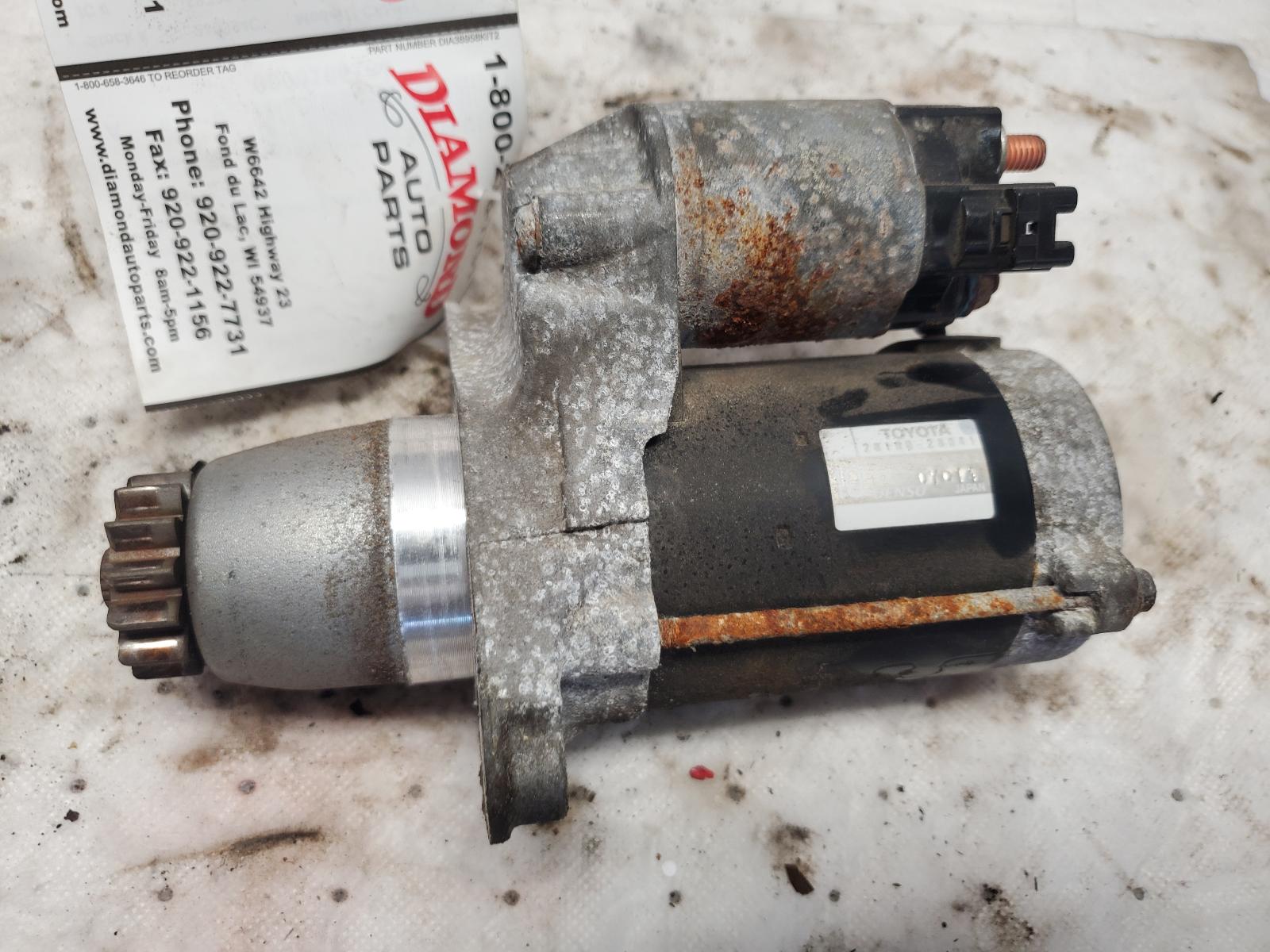 Starter Motor for Toyota, Scion and Lexus vehicles