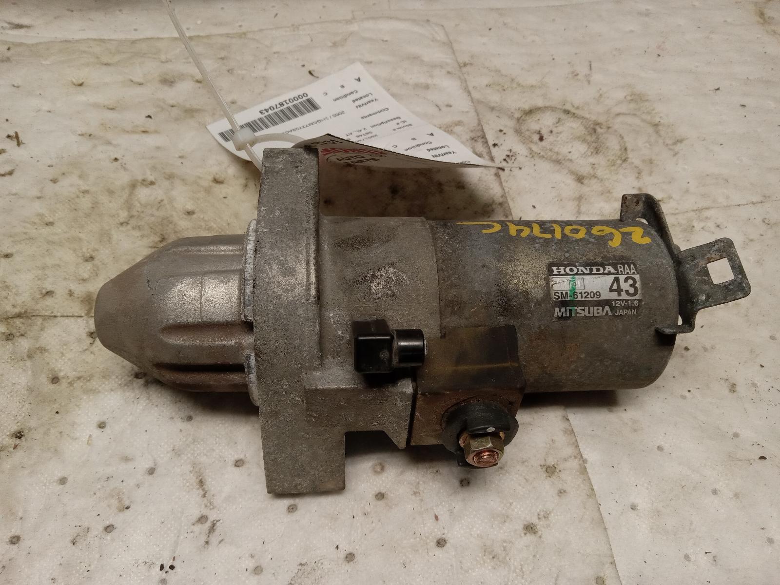 Starter Motor for Acura and Honda vehicles