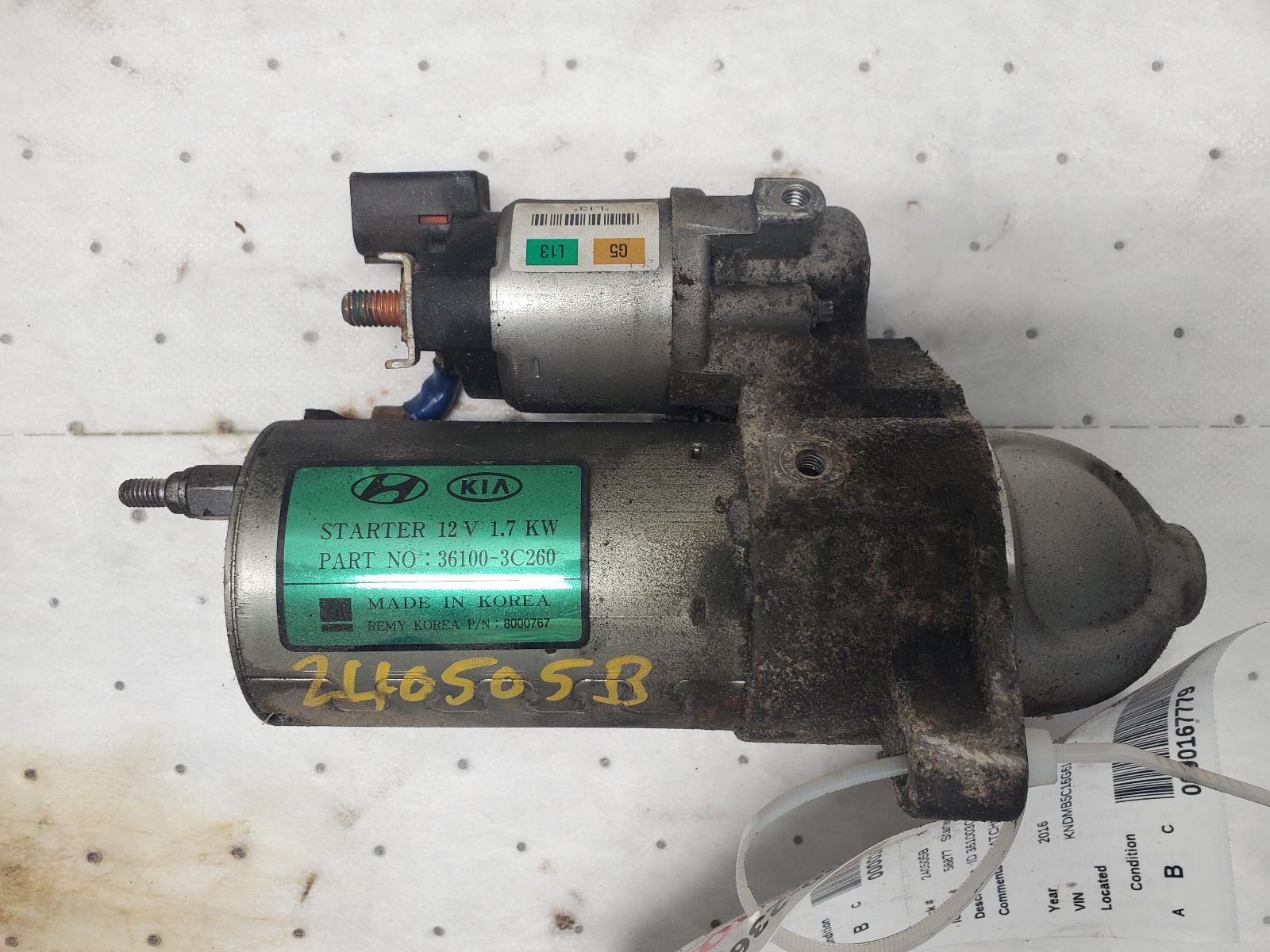 Starter Motor for Kia and Hyundai vehicles