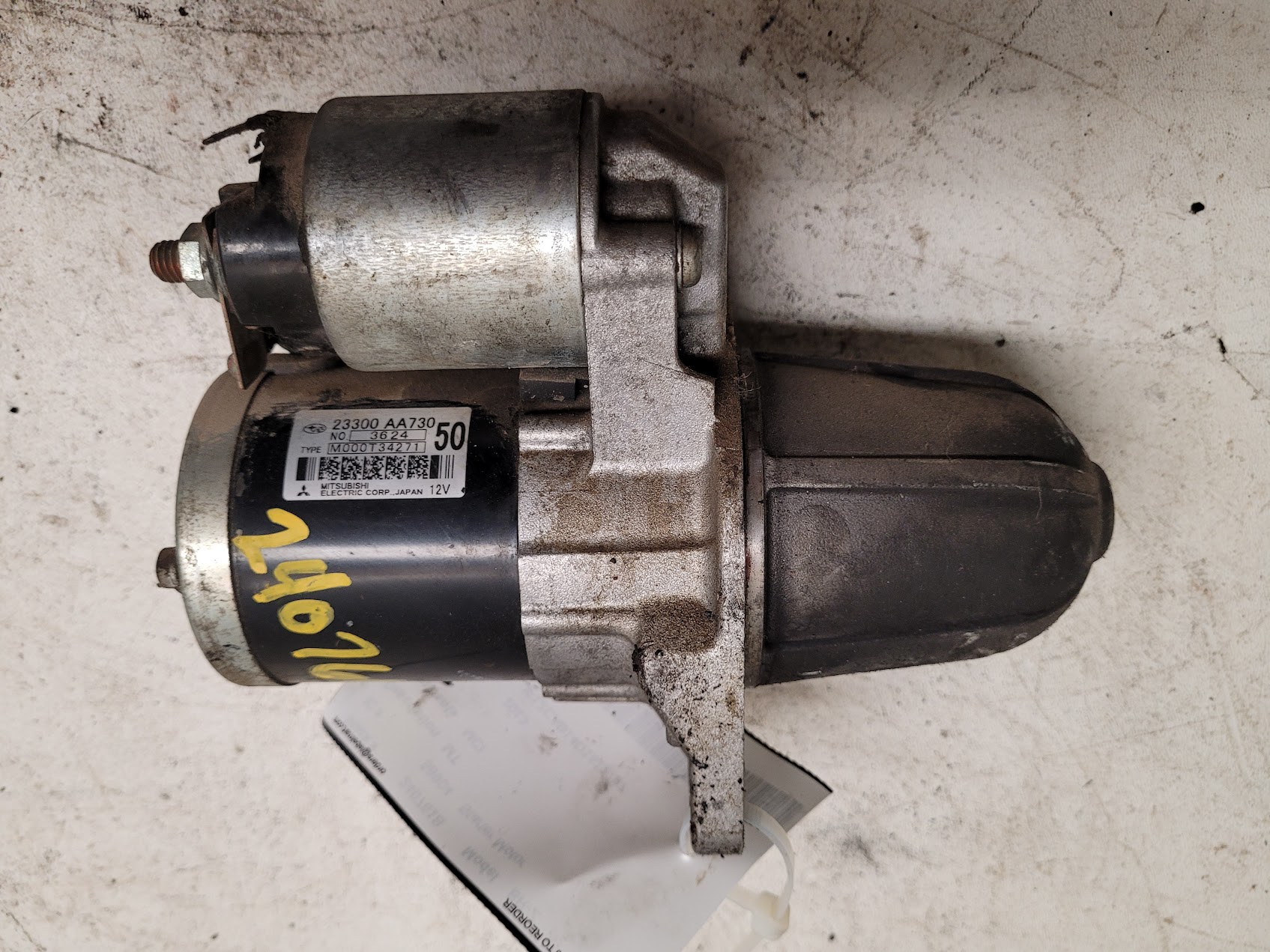 Starter Motor for Scion, Toyota and Subaru vehicles