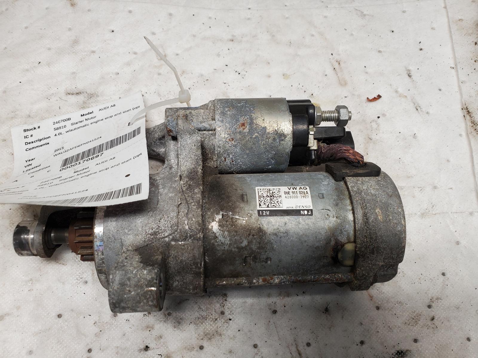 Starter Motor for Audi vehicles