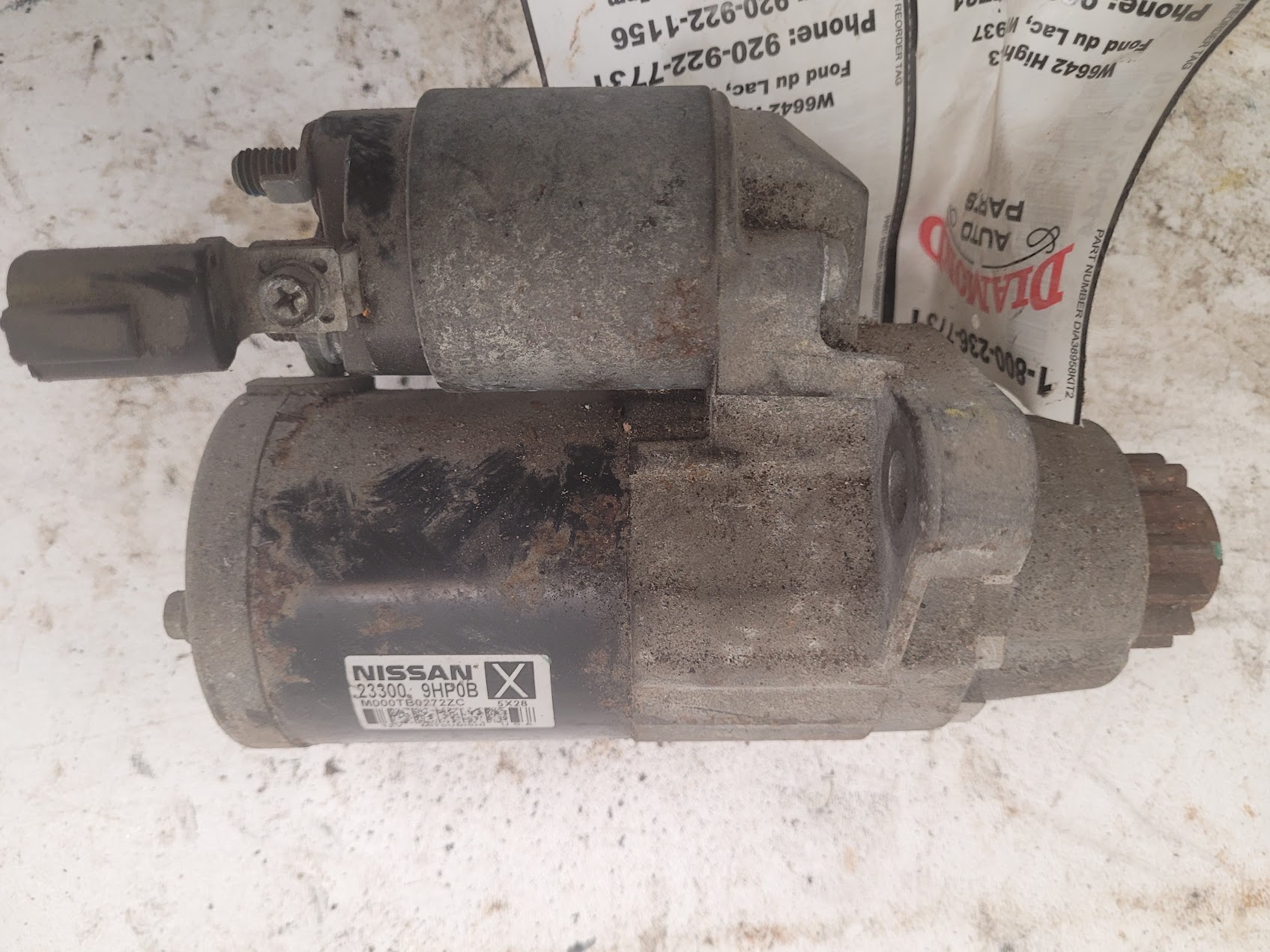Starter Motor for Infiniti and Nissan vehicles