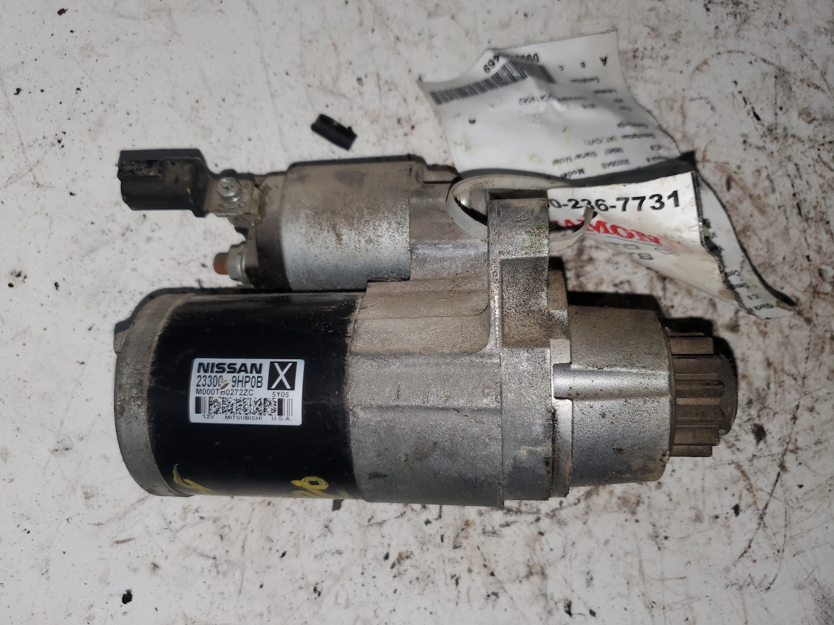 Starter Motor for Infiniti and Nissan vehicles