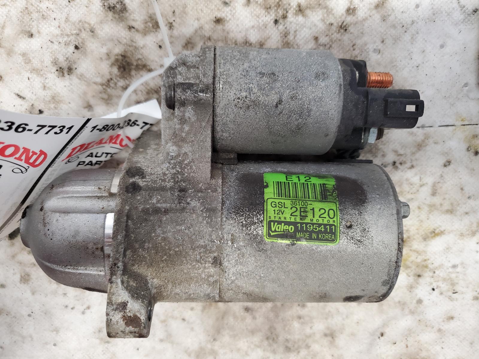Starter Motor for Kia and Hyundai vehicles