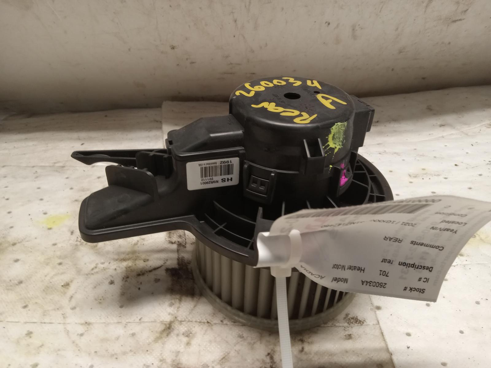 Blower Motor for Chevrolet, Buick, Cadillac and GMC vehicles