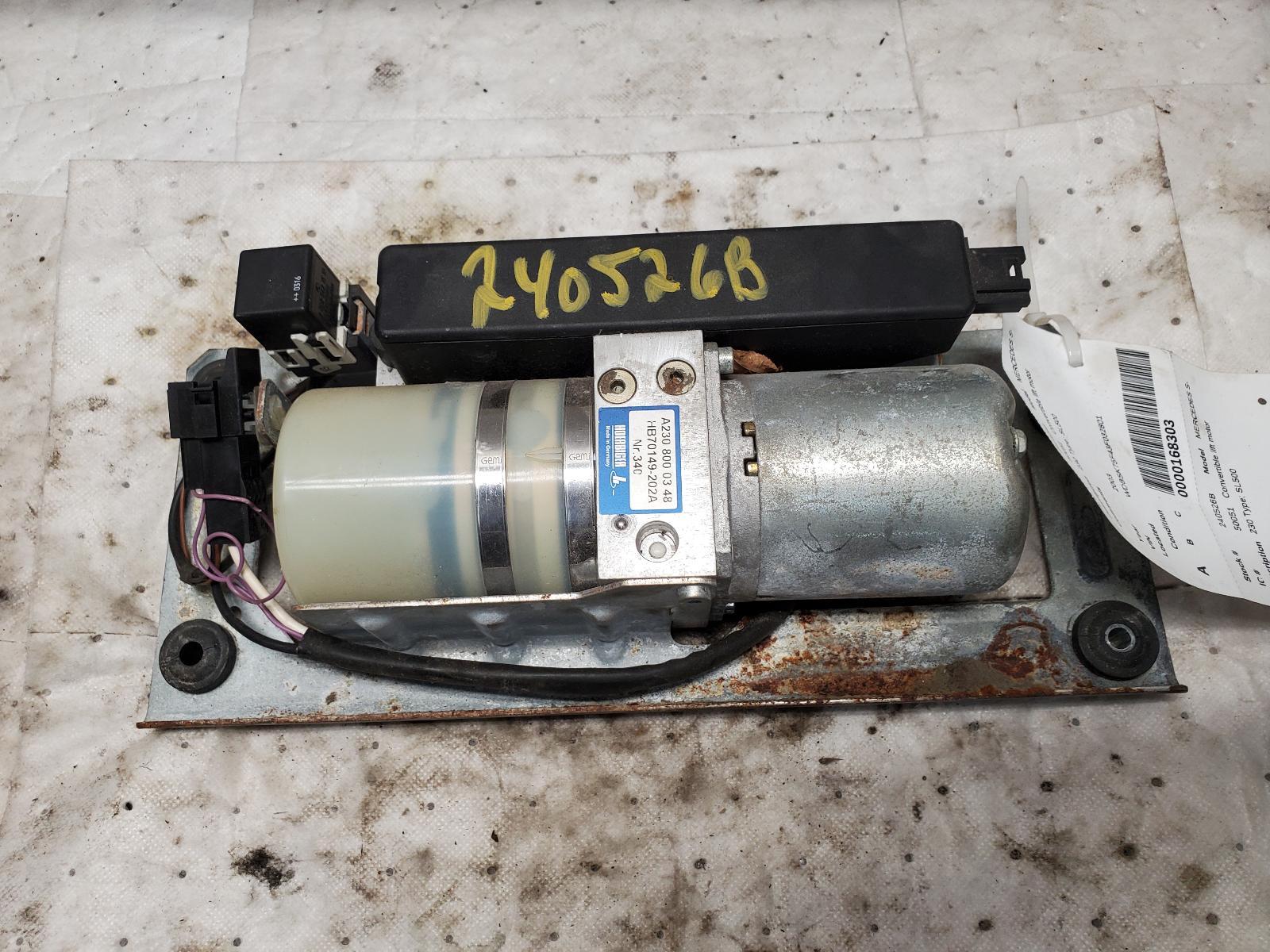Convertible Top Motor for Mercedes-Benz vehicles