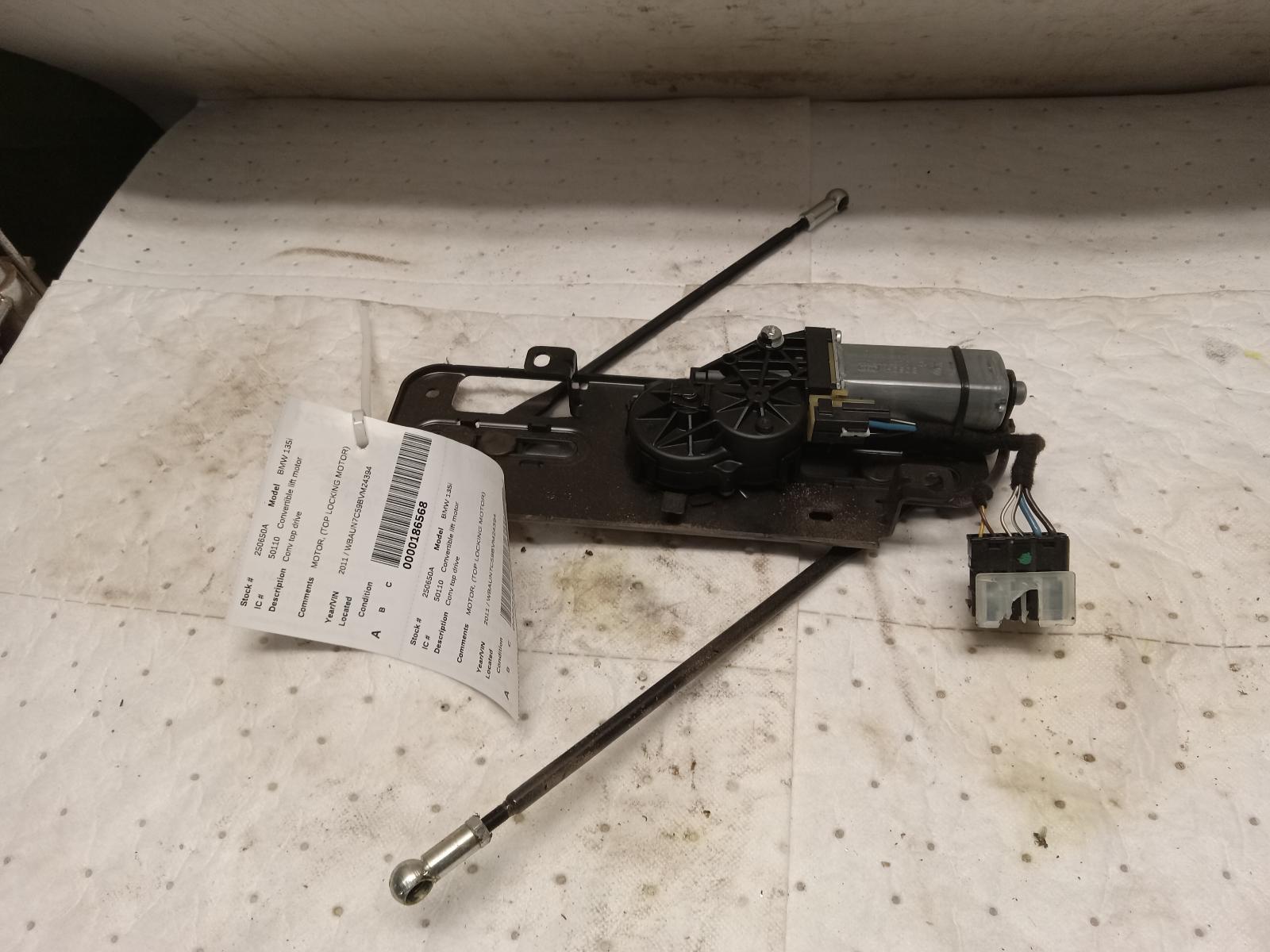 Convertible Top Motor for Bmw vehicles