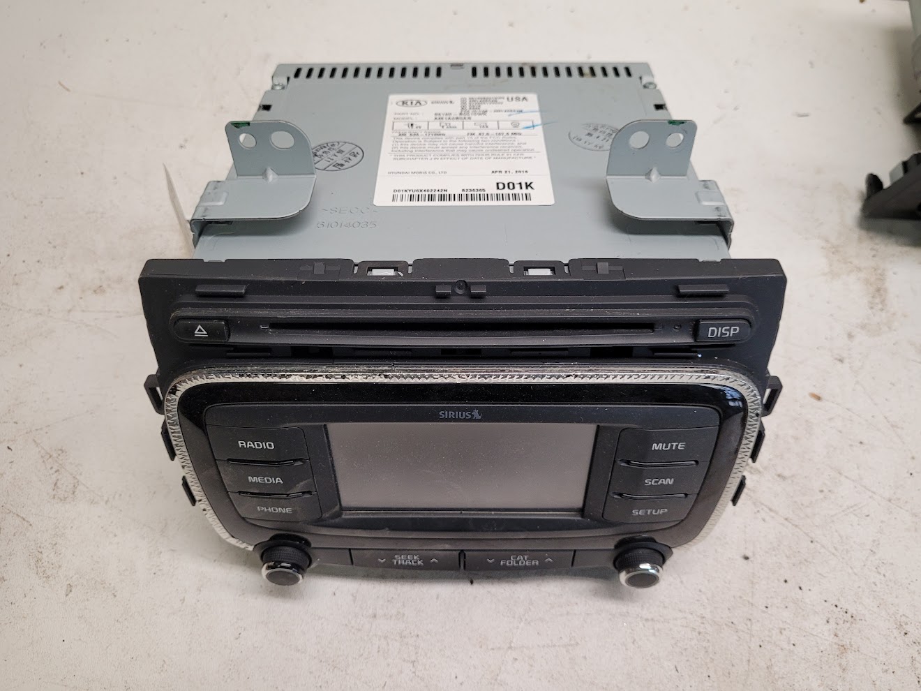 Radio Audio for Kia vehicles