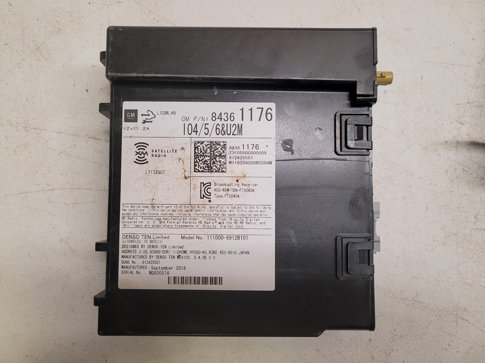 Radio Audio for Chevrolet, Cadillac, GMC and Buick vehicles