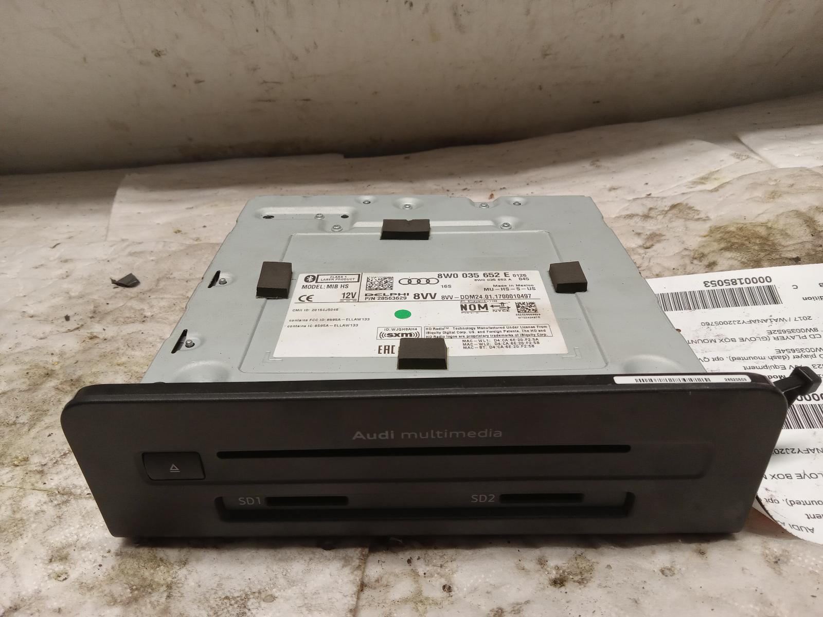 Radio Audio for Audi vehicles
