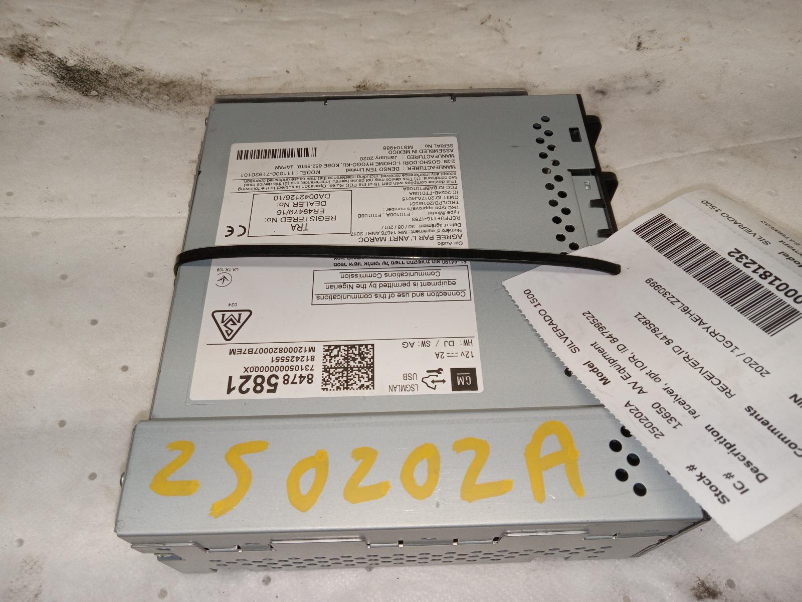 Radio Audio for Chevrolet and GMC vehicles