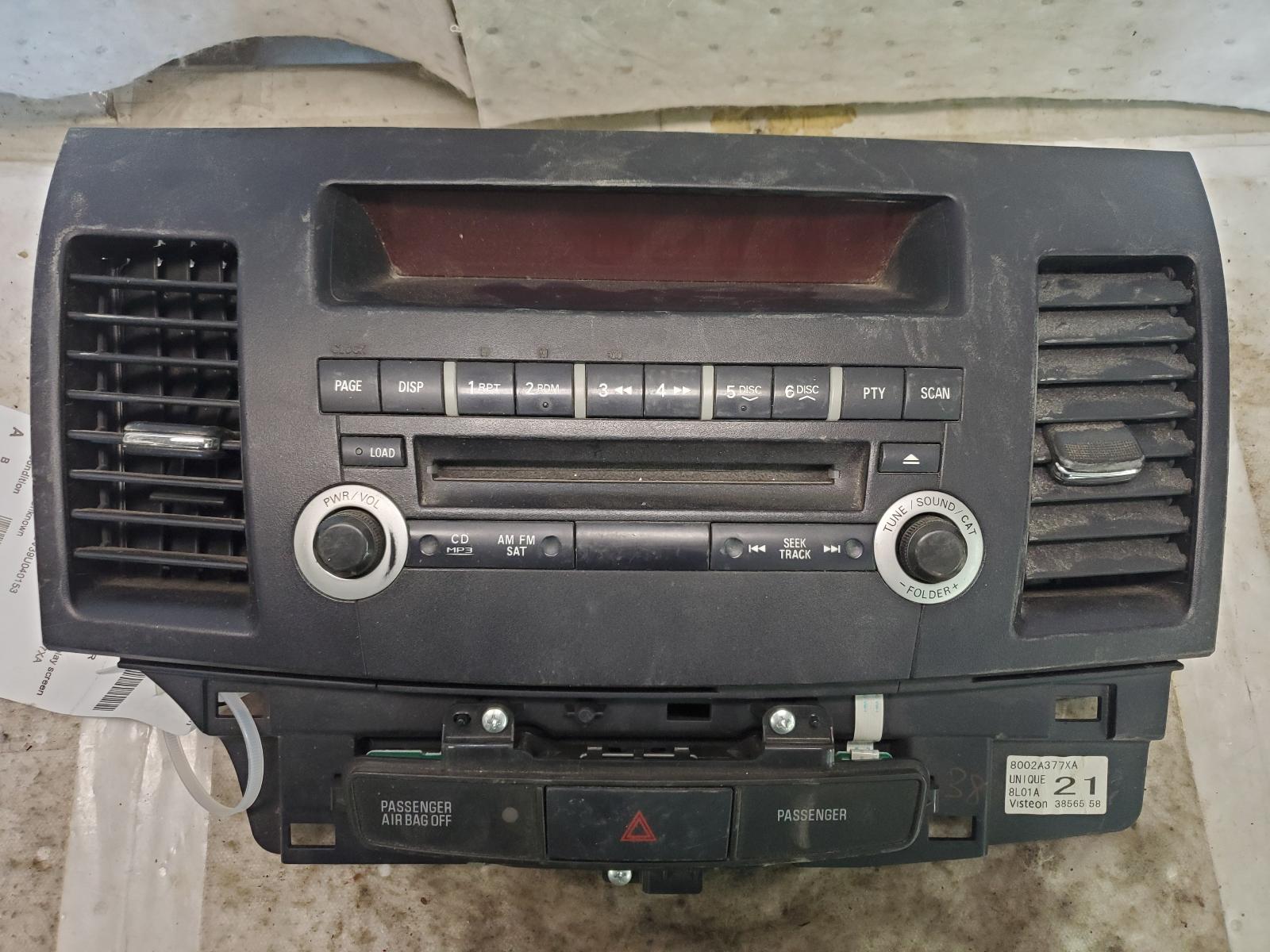 Radio Audio for Mitsubishi vehicles
