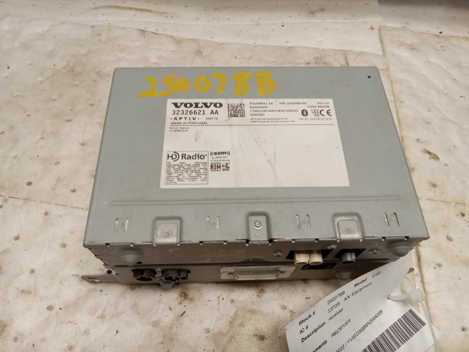 Radio Audio for Volvo vehicles