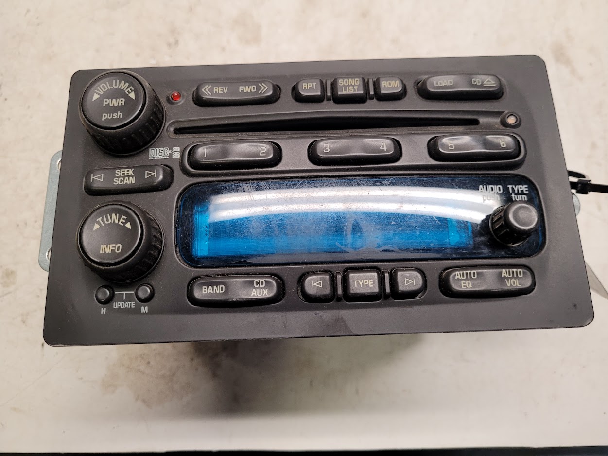 Radio Audio for Chevrolet, Cadillac, Hummer, GMC, Isuzu and Buick vehicles