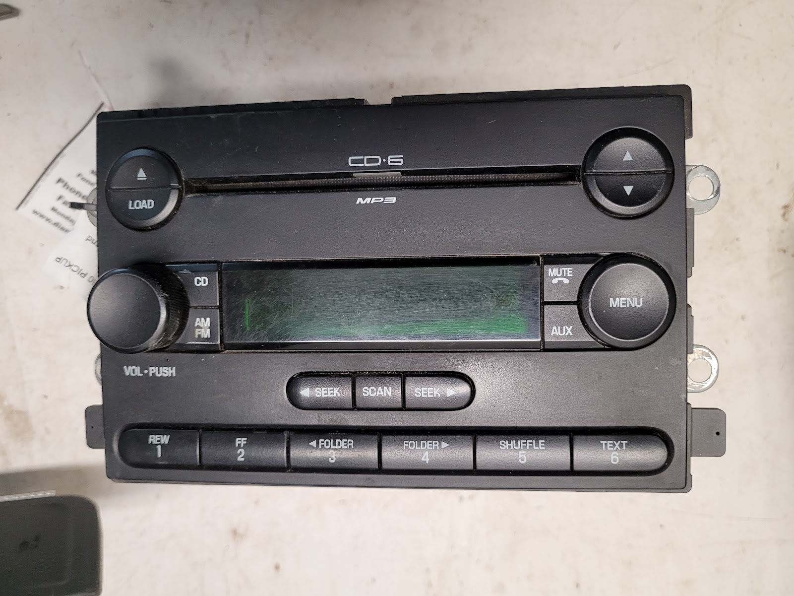 Radio Audio for Ford vehicles