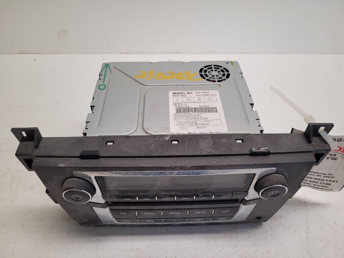 Radio Audio for Cadillac vehicles