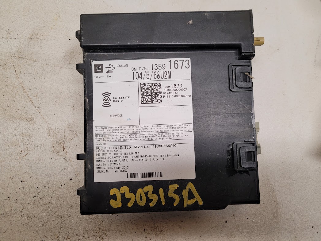 Radio Audio for Cadillac, Chevrolet, GMC and Buick vehicles