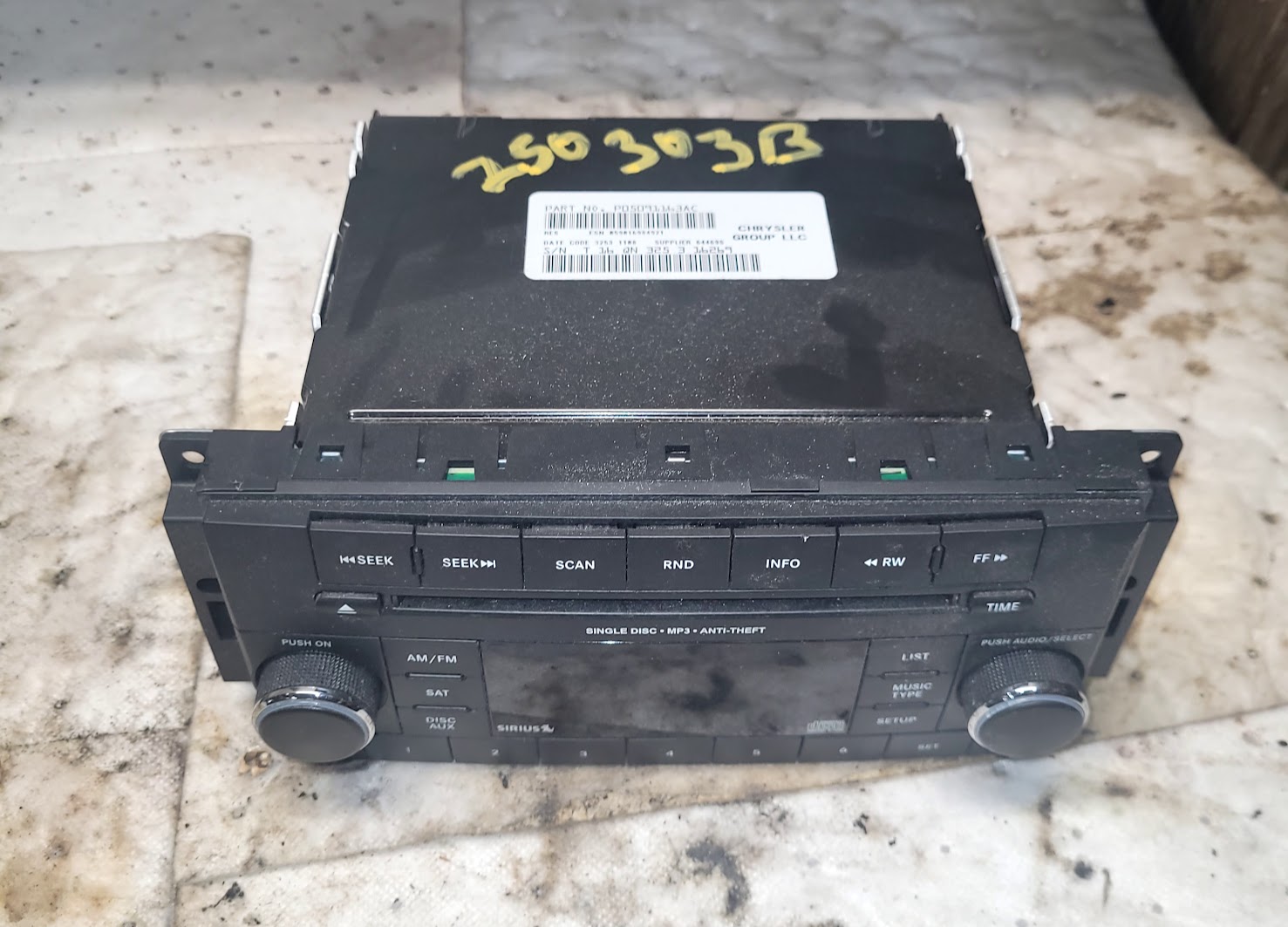 Radio Audio for Jeep, Dodge and Chrysler vehicles