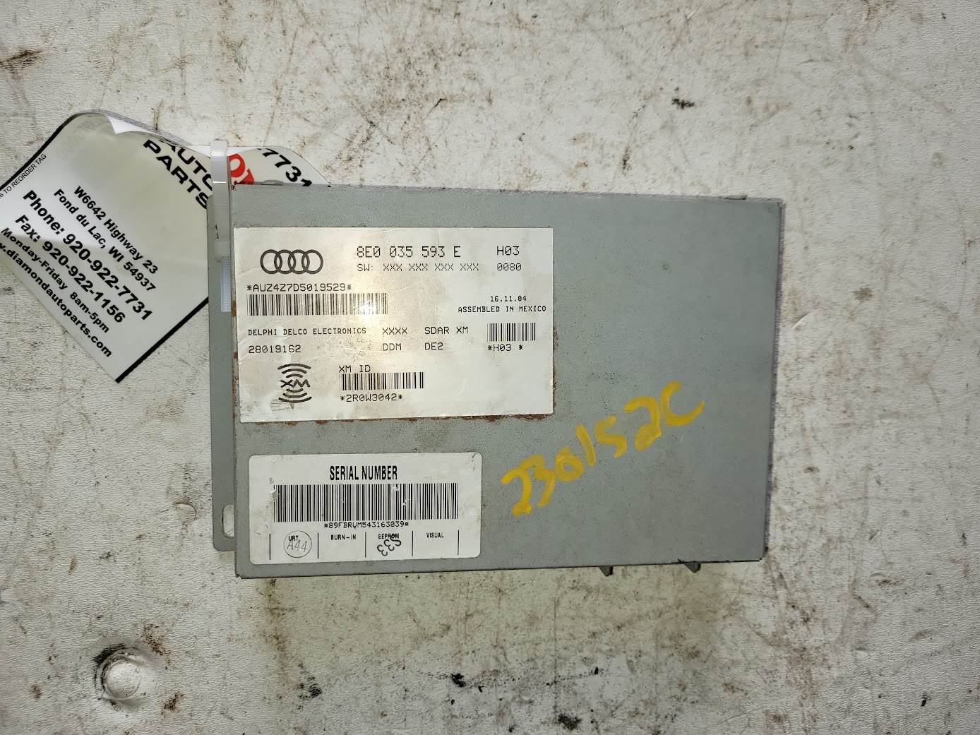 Radio Audio for Volkswagen and Audi vehicles