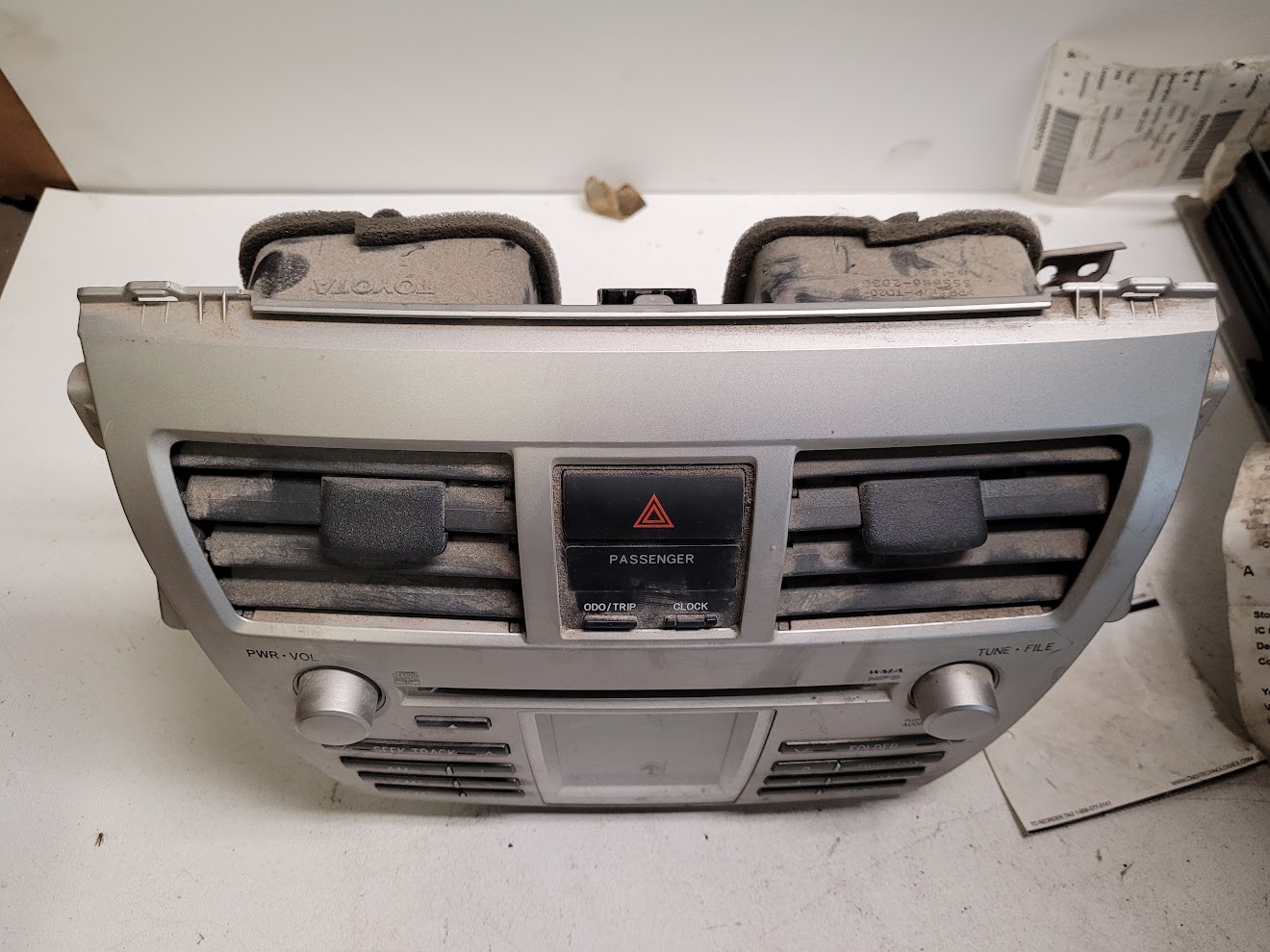 Radio Audio for Toyota vehicles