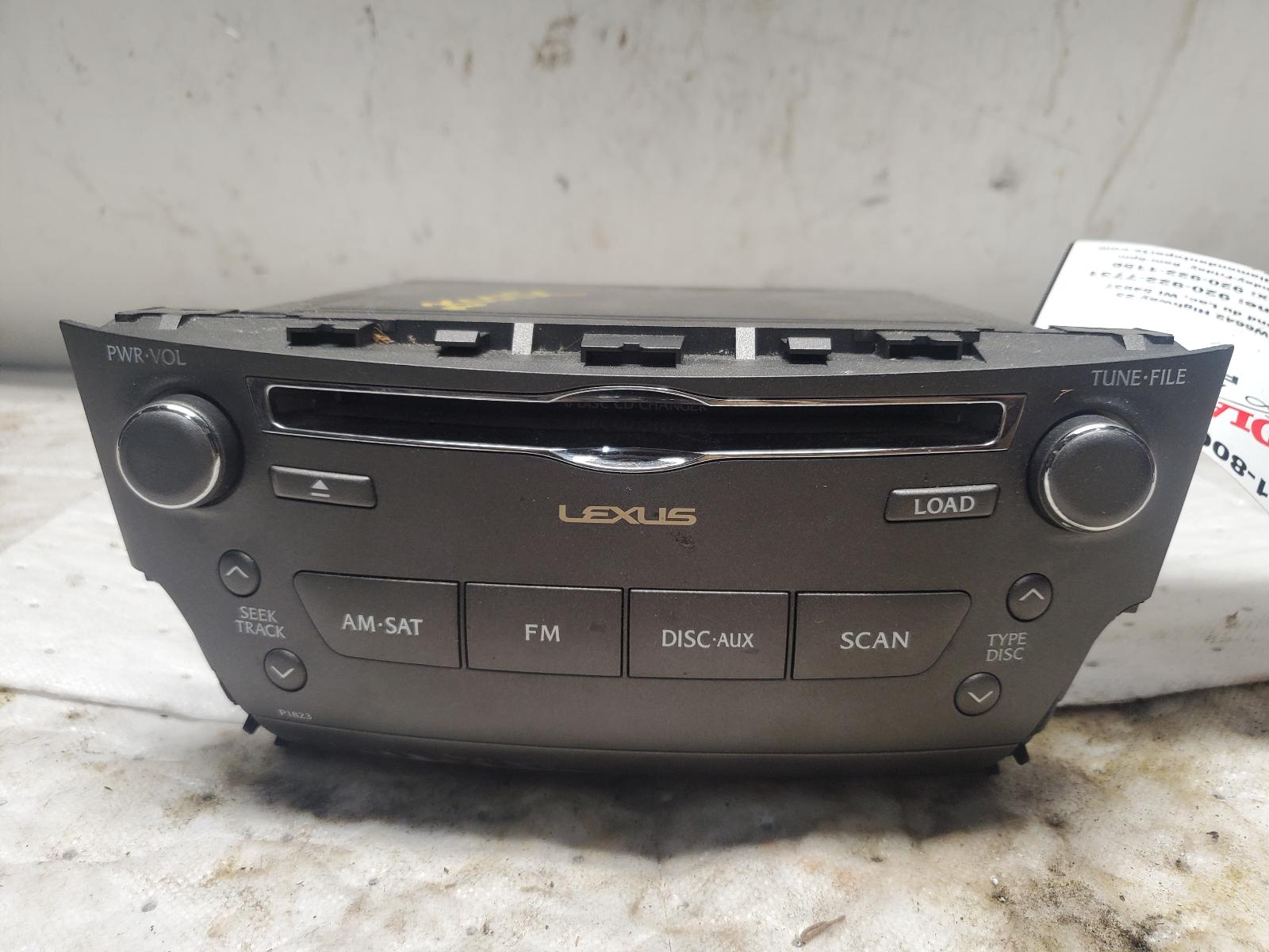 Radio Audio for Lexus vehicles
