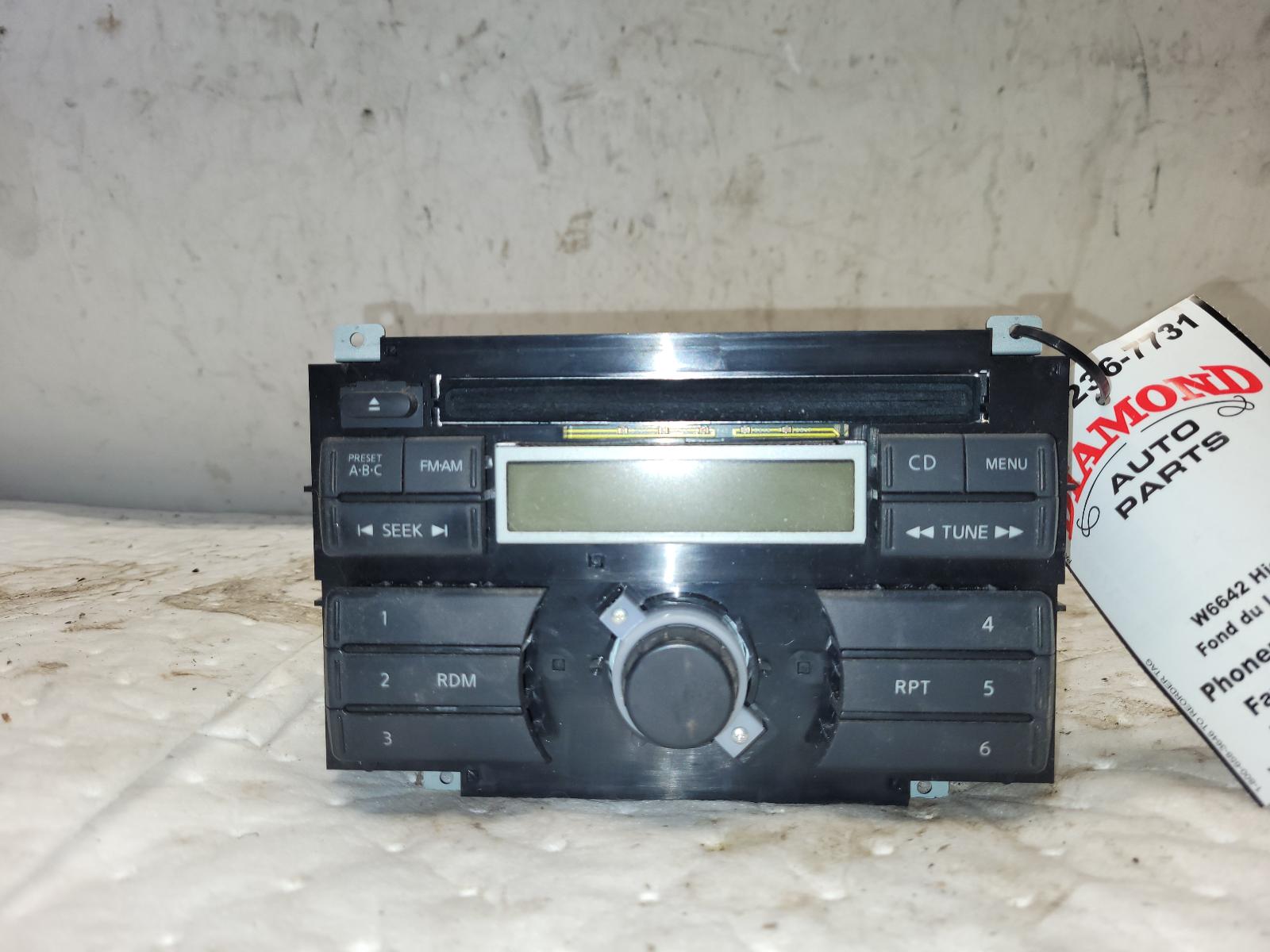 Radio Audio for Nissan vehicles