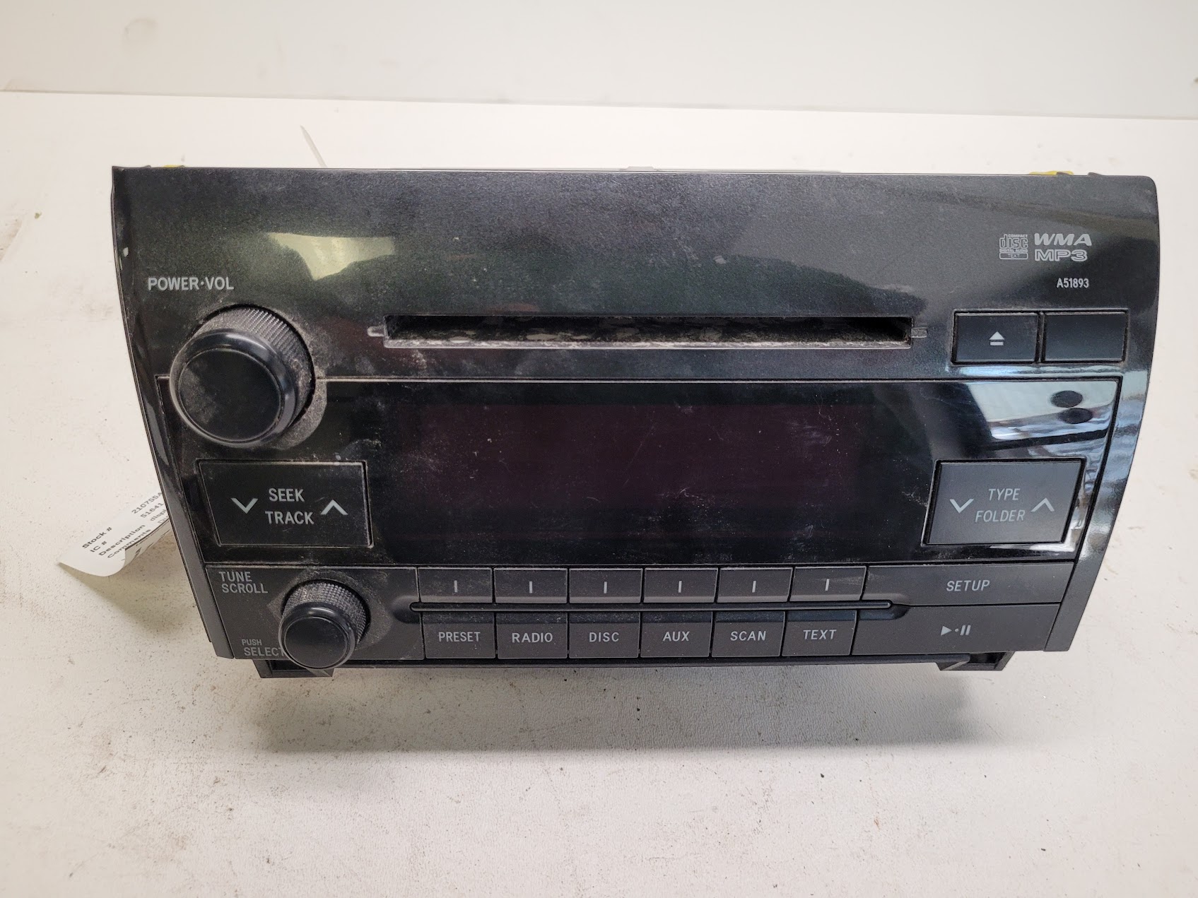 Radio Audio for Toyota vehicles