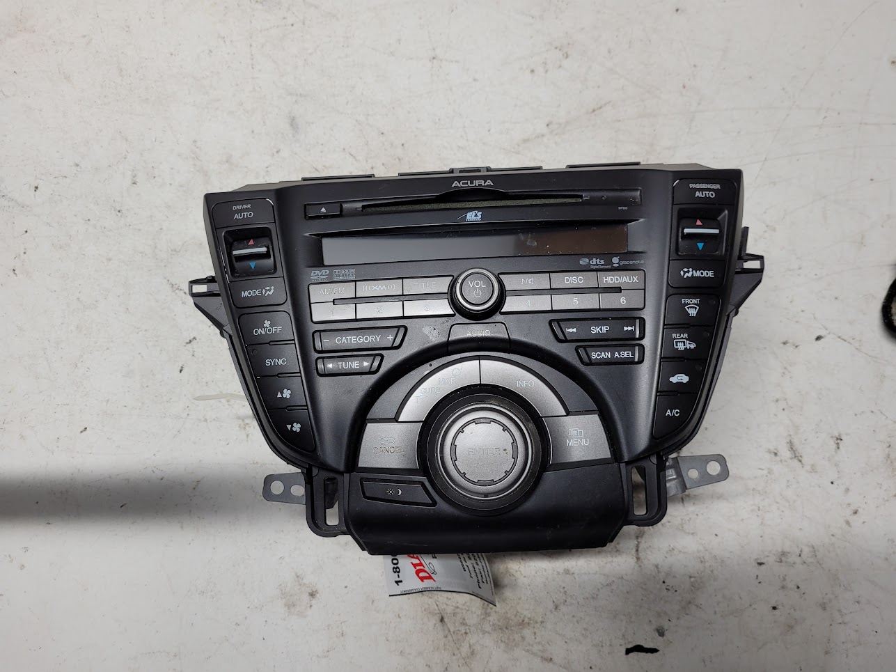 Radio Audio for Acura vehicles