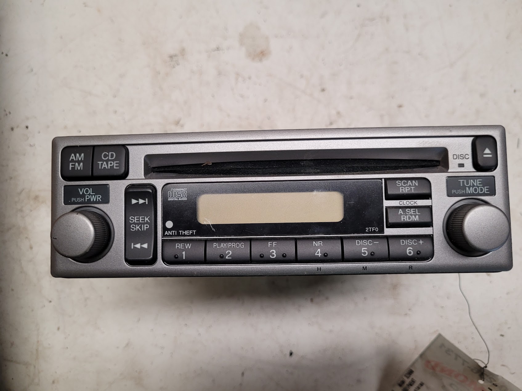 Radio Audio for Honda vehicles