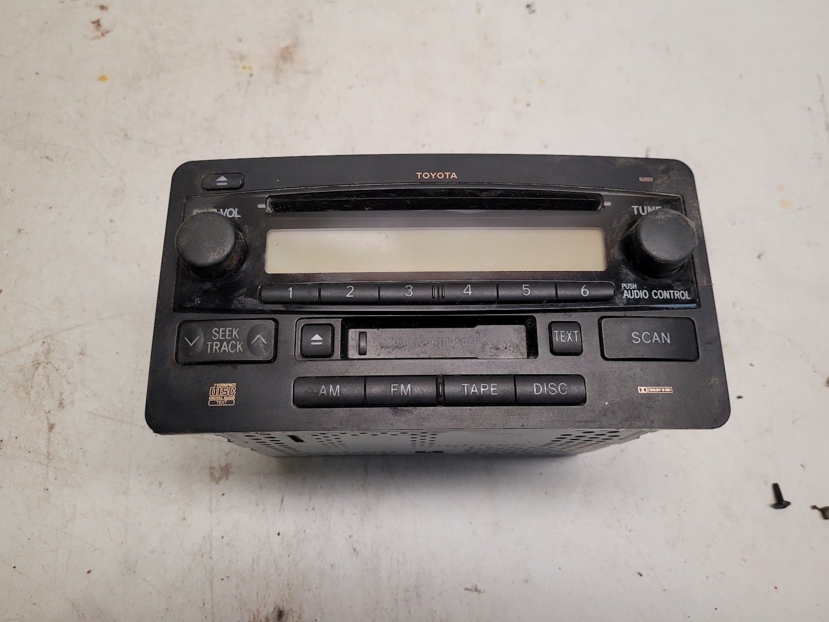 Radio Audio for Toyota vehicles