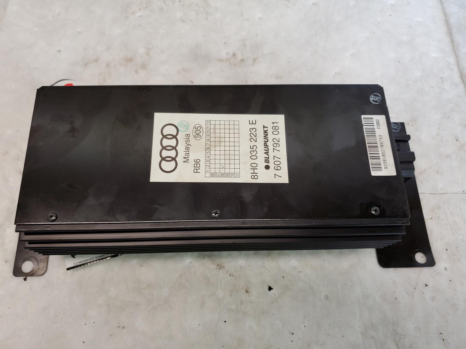 Radio Audio for Audi vehicles