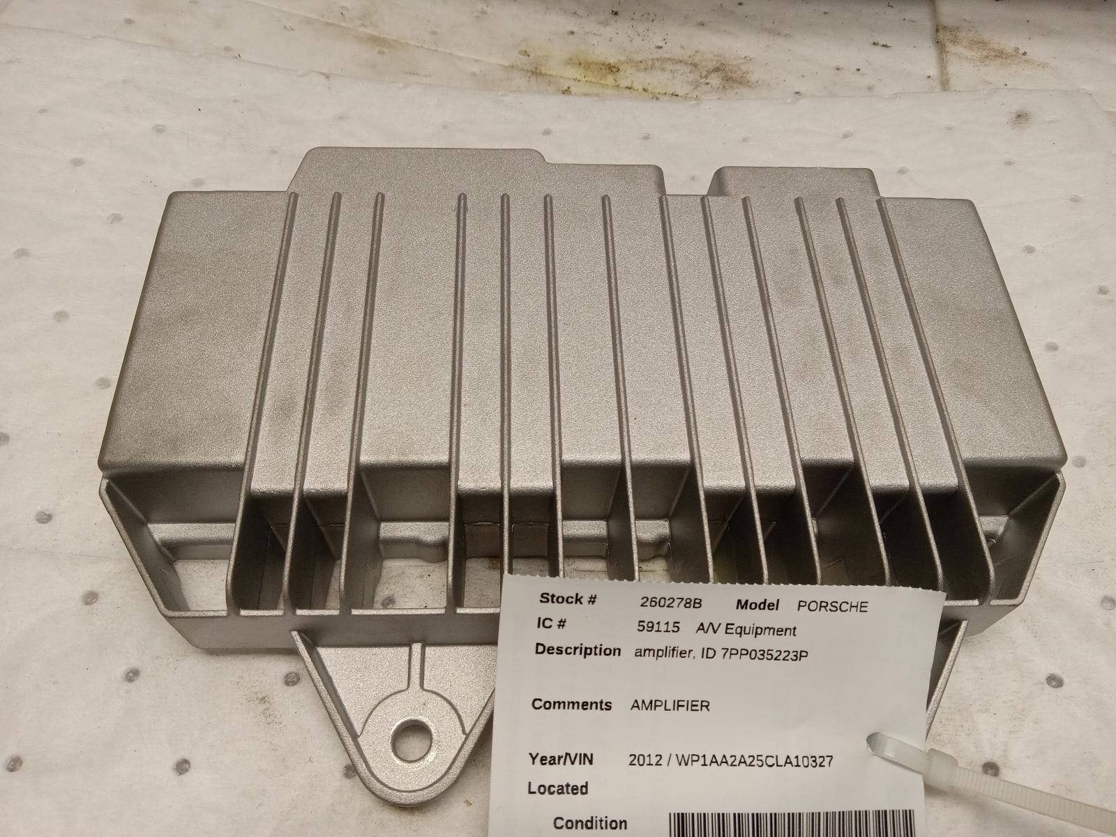 Radio Audio for Porsche vehicles
