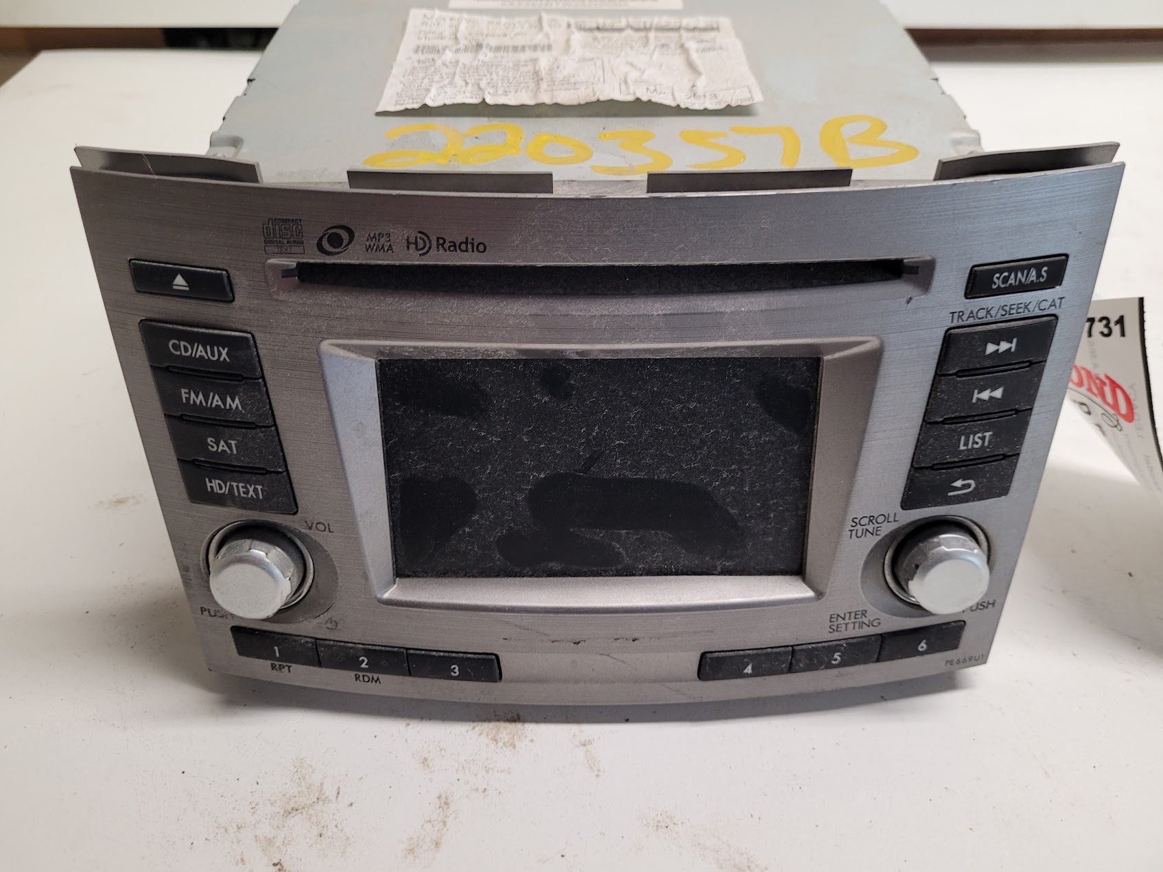 Radio Audio for Subaru vehicles