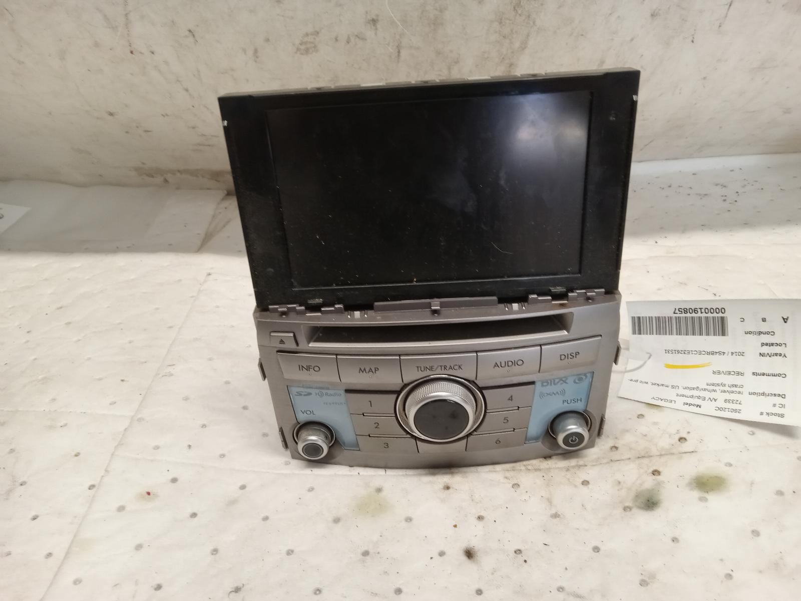 Radio Audio for Subaru vehicles