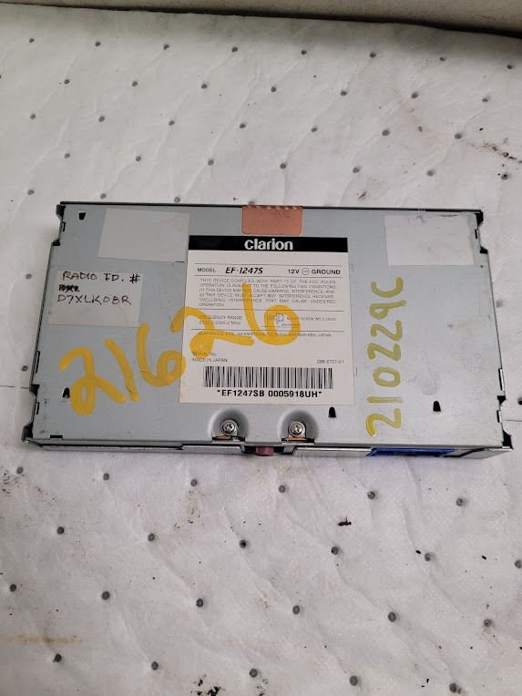 Radio Audio for Subaru vehicles