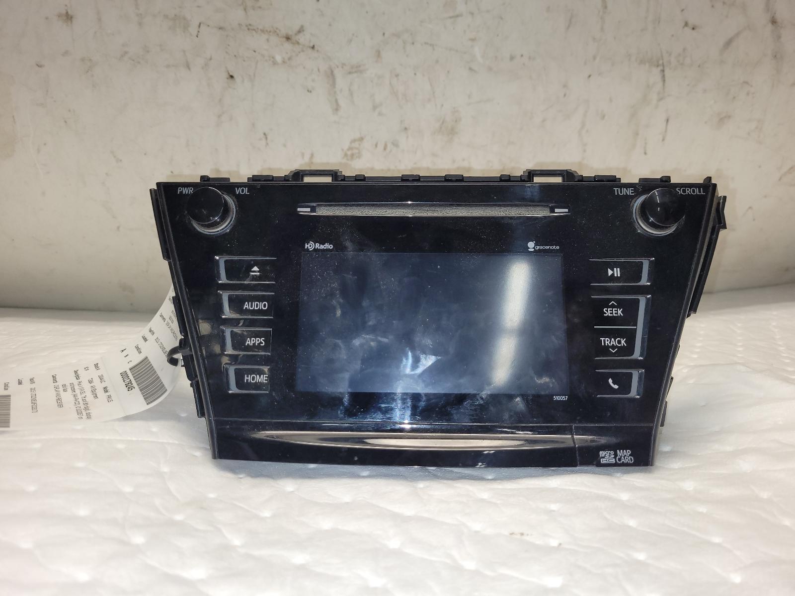 Radio Audio for Toyota vehicles