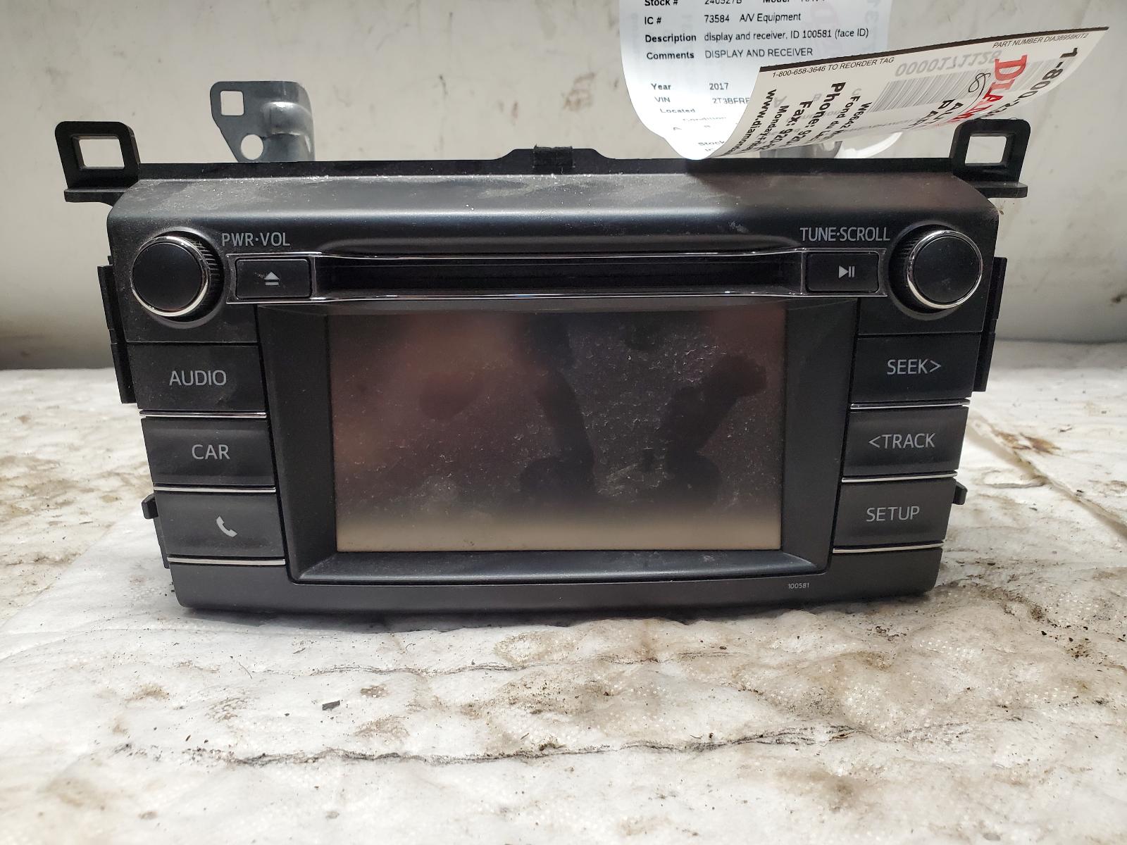 Radio Audio for Toyota vehicles