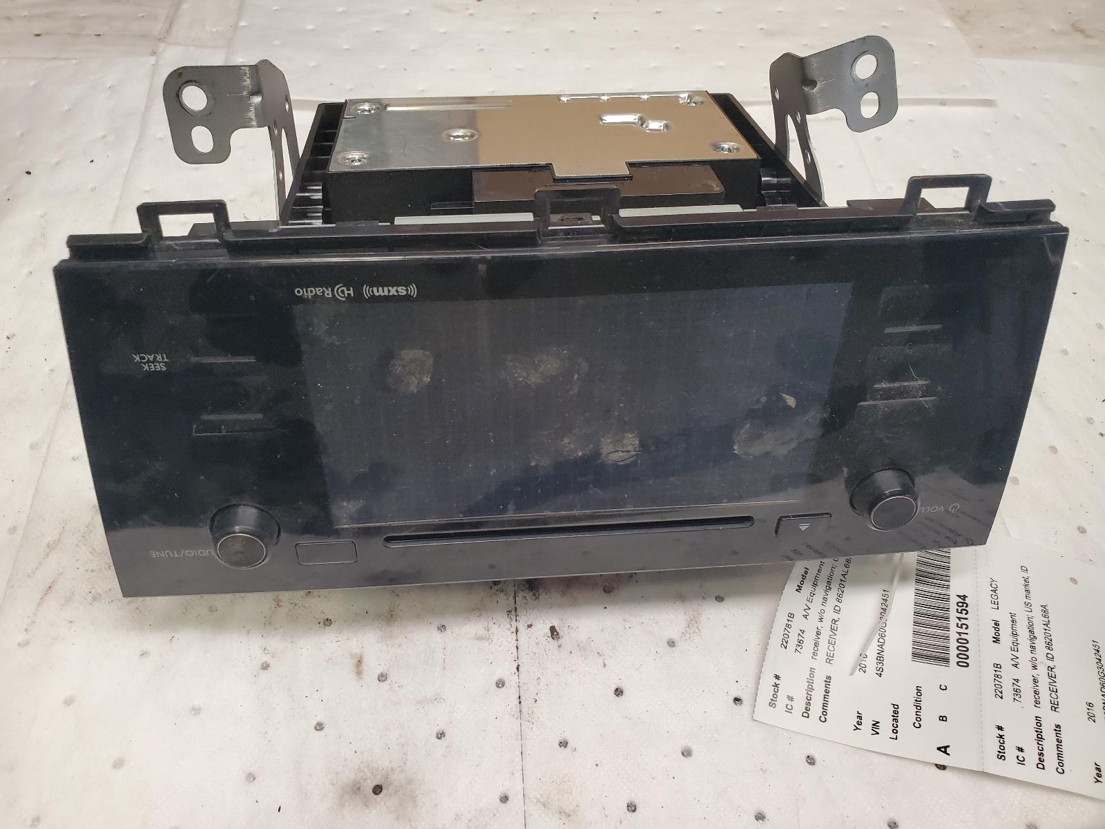 Radio Audio for Subaru vehicles