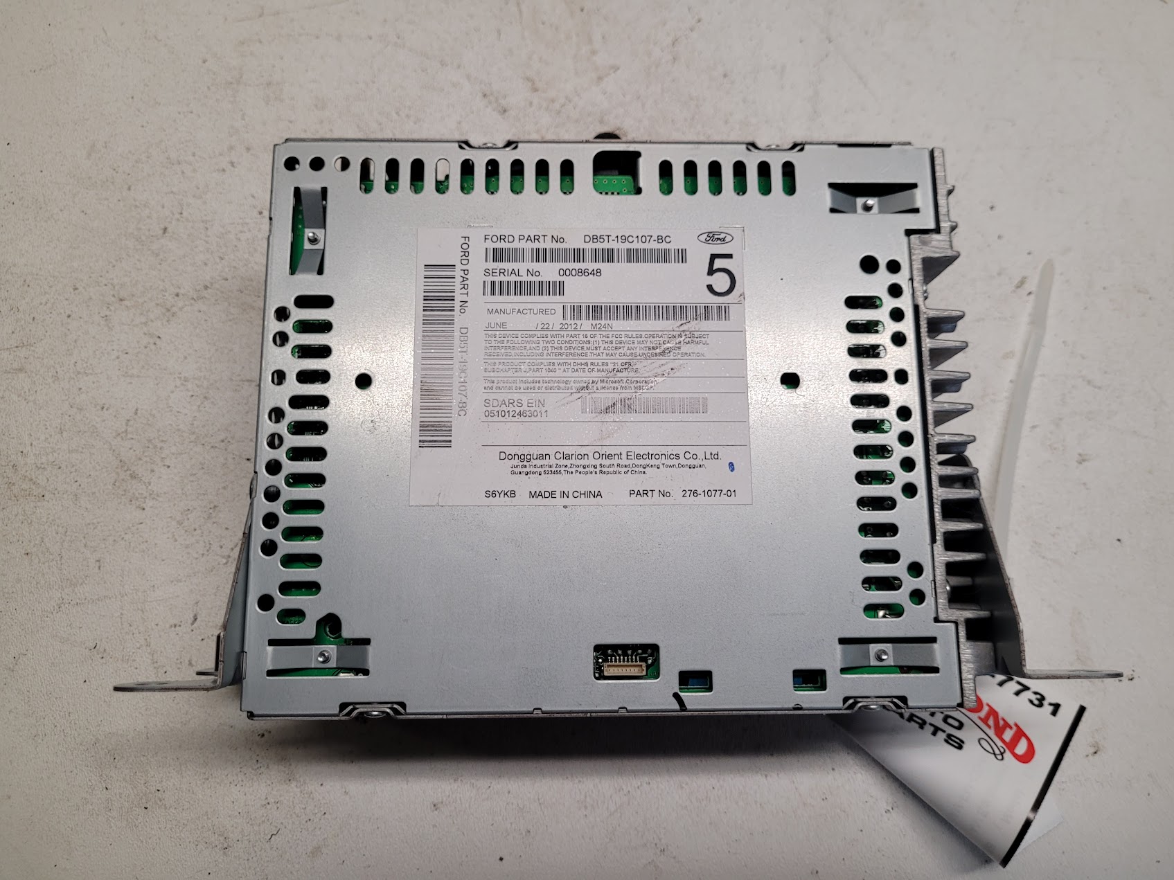 Radio Audio for Ford vehicles