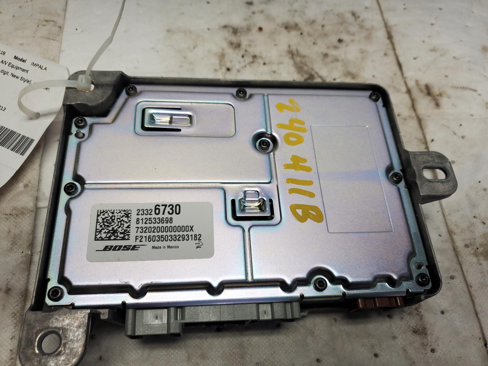 Radio Audio for Chevrolet vehicles