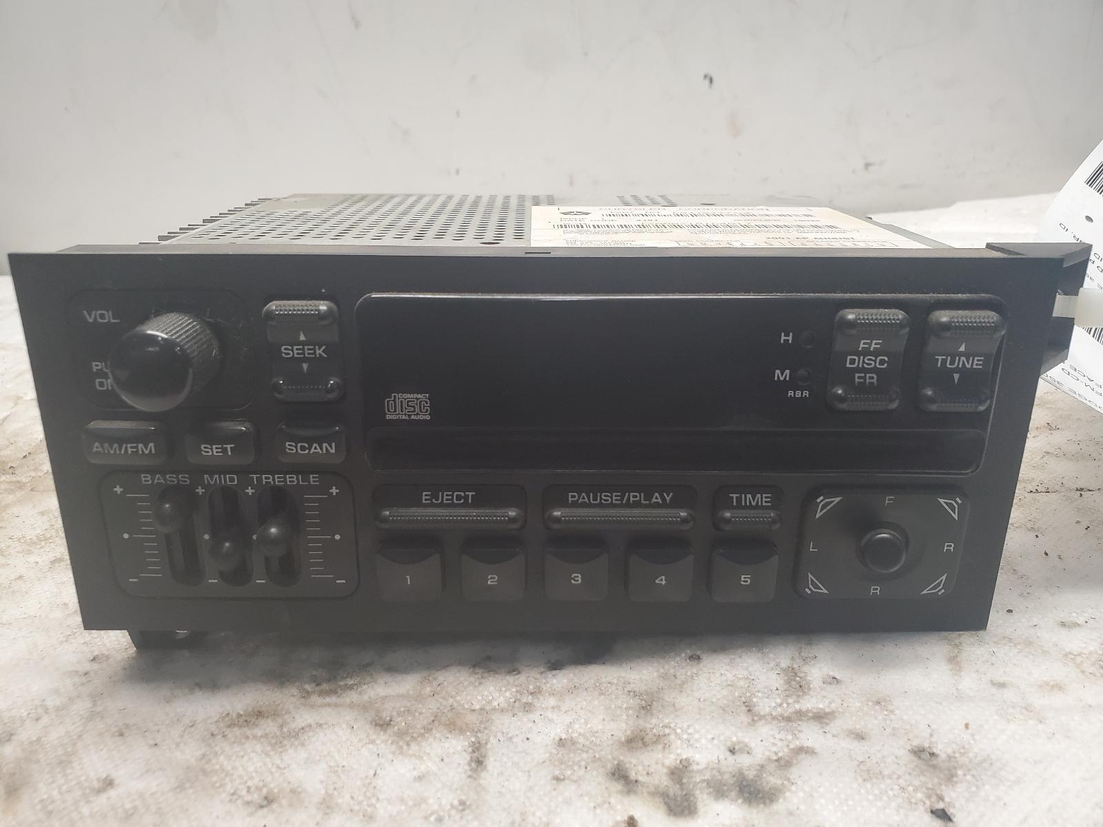 Radio Audio for Plymouth, Dodge, Jeep, Chrysler and Eagle vehicles