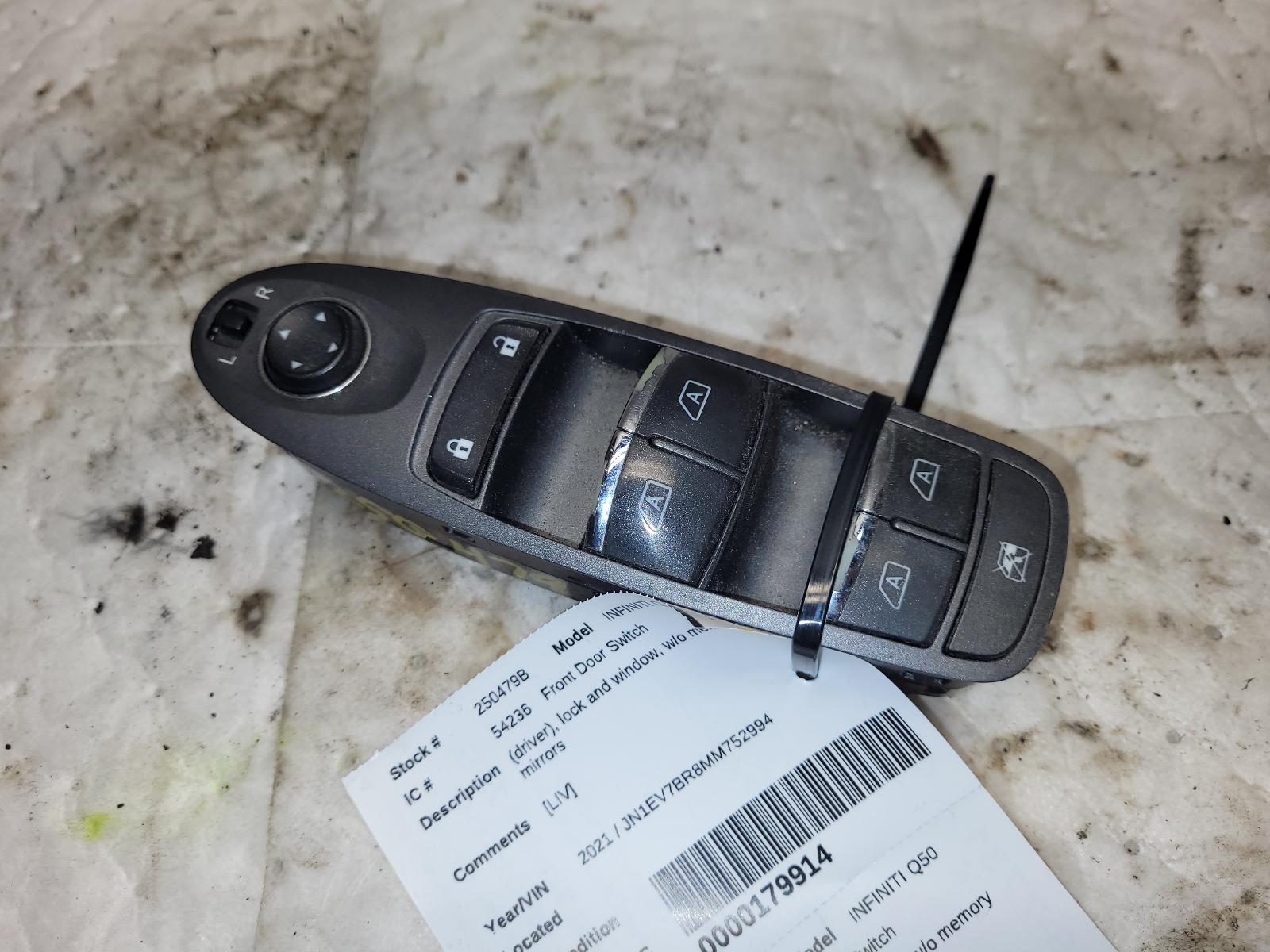 Front Door Switch for Infiniti vehicles