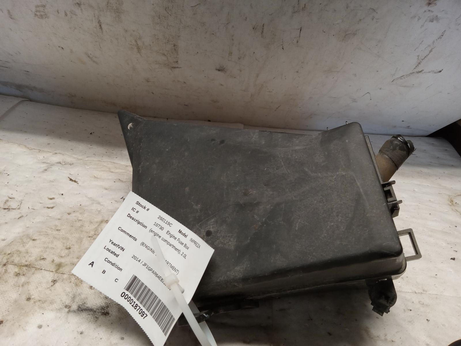 Engine Fuse Box for Subaru vehicles