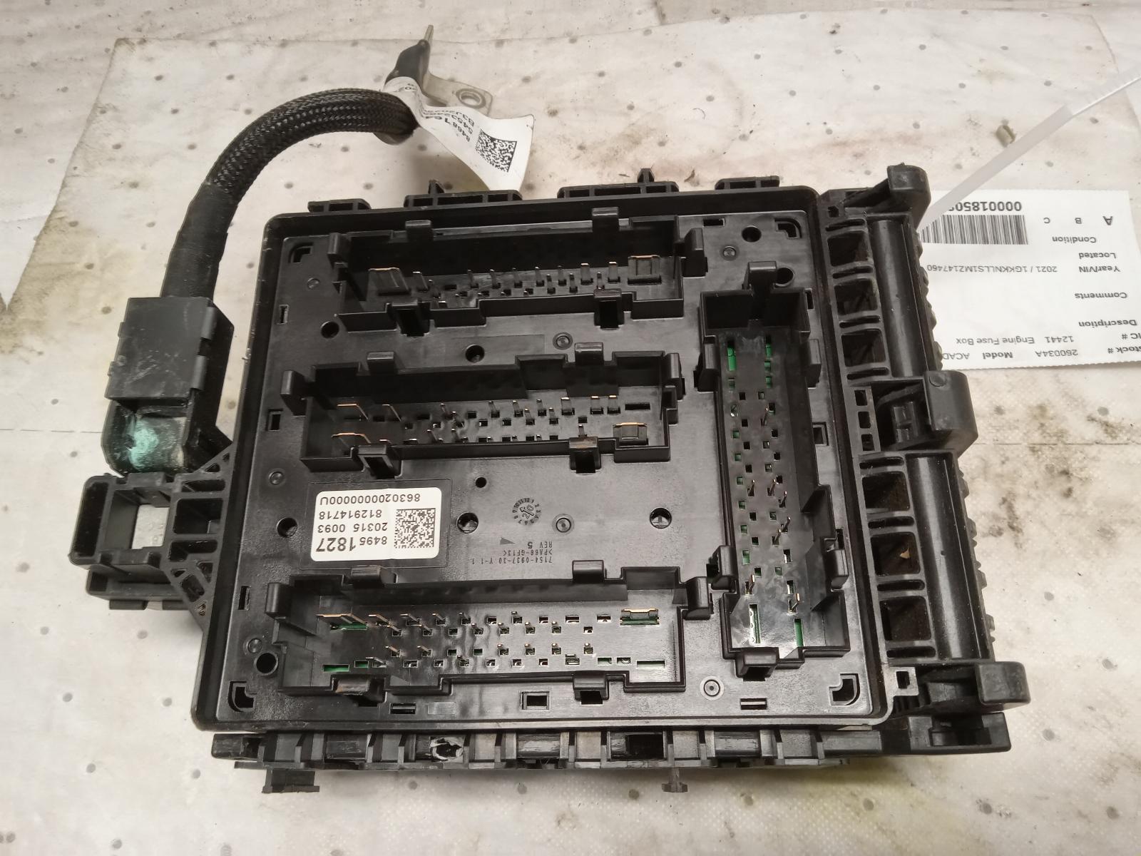 Engine Fuse Box for GMC vehicles