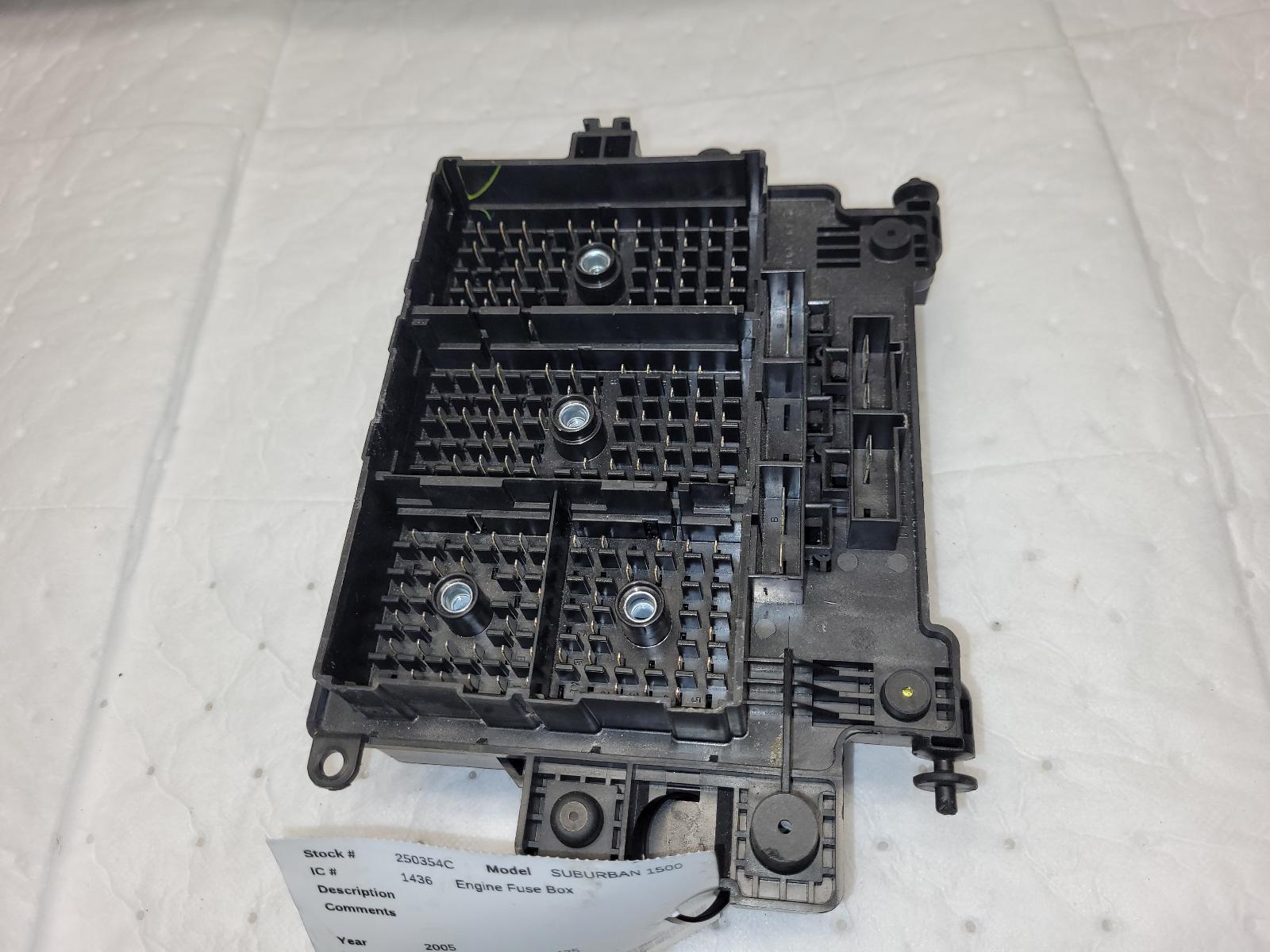 Engine Fuse Box for Chevrolet, GMC, Hummer and Cadillac vehicles