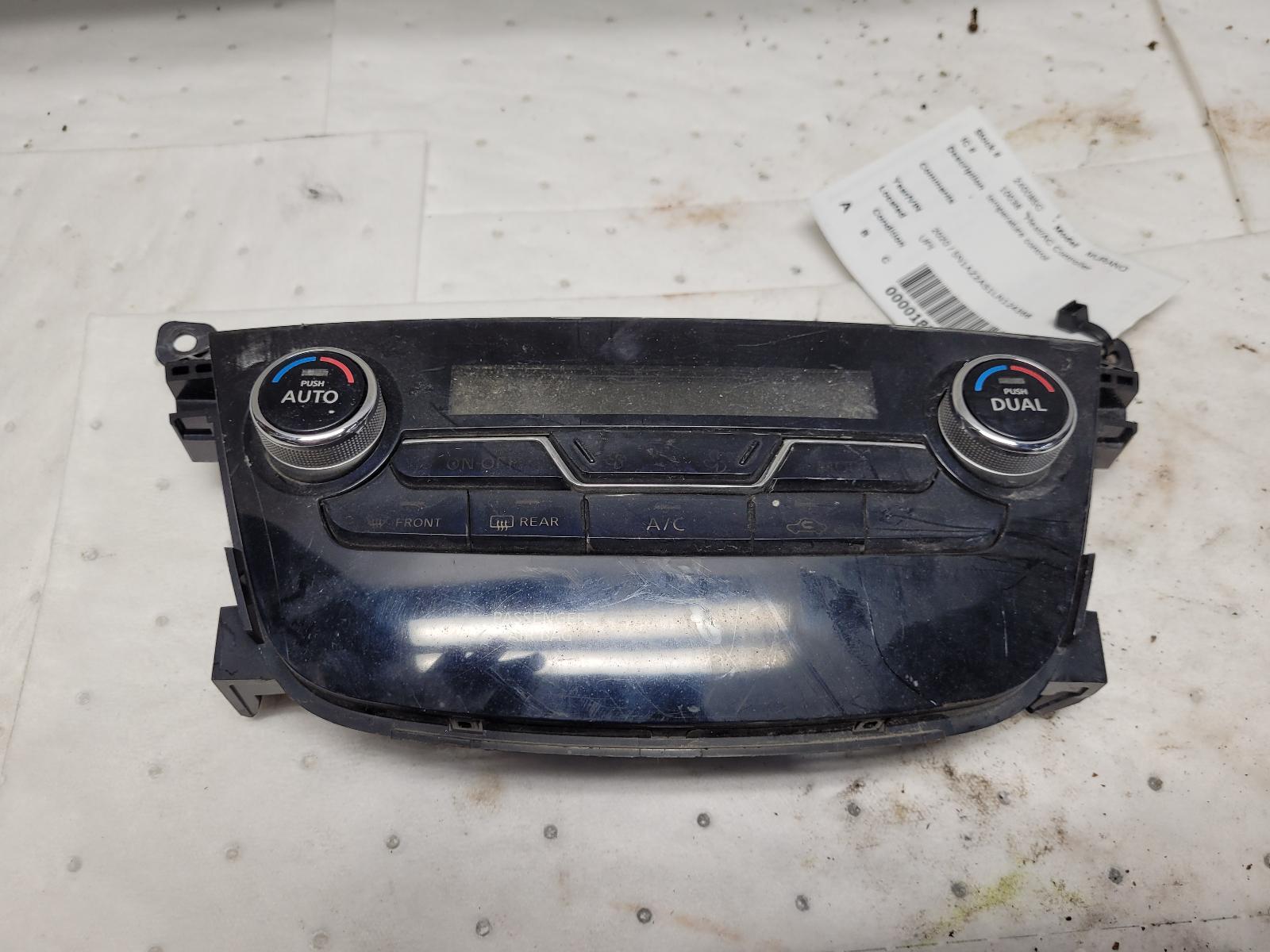 Temp Control for Nissan vehicles