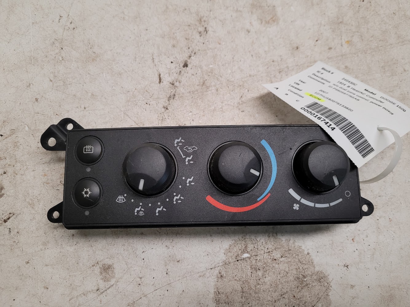 Temp Control for Dodge vehicles
