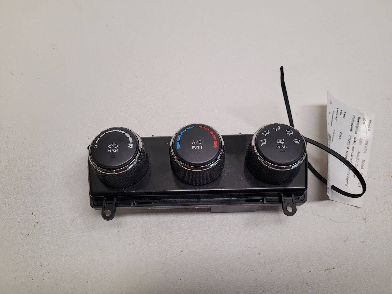 Temp Control for Jeep and Dodge vehicles